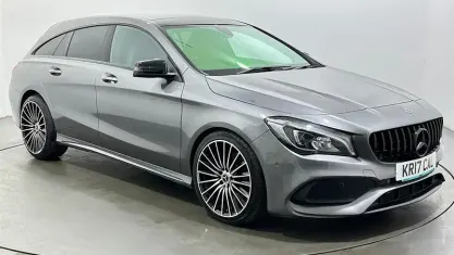 Used Mercedes CLA220 AMG line 170 HP (125 kW) 2019 Grey Coupe