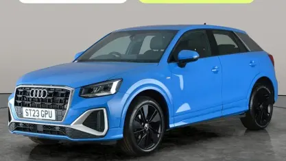 Used Audi Q2 S-Line 150 HP (110 kW) 2023 Blue SUV