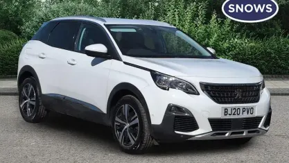 Gebraucht Peugeot 3008 Allure 131 PS (96 kW) 2020 Weiß SUV