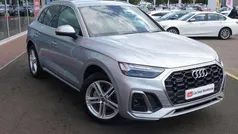 Silver Used 2021 Audi Q5 S-Line SUV | £26,998 (Fair price)