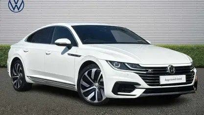 Used VW Arteon R-line 190 HP (139 kW) 2020 White Hatchback