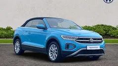 Blue Used 2022 VW T-Roc Cabriolet Style Cabriolet | £21,490 (Fair price)