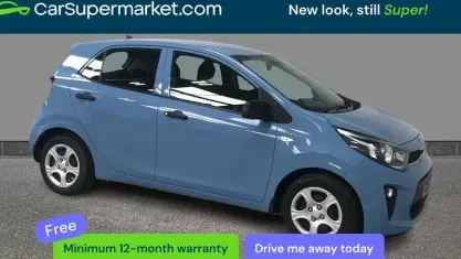 Usado Kia Picanto 67 HP (49 kW) 2019 Azul Citadino
