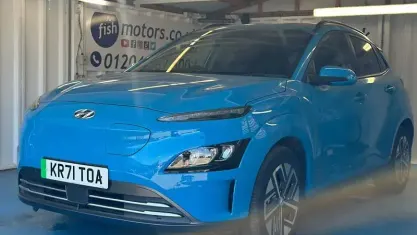 Used Hyundai Kona Premium 100 kW (136 HP) 2022 Blue SUV