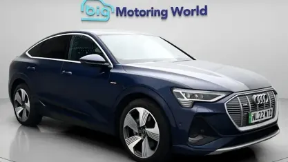Used Audi e-tron Sportback S-Line 300 kW (408 HP) 2022 Blue SUV