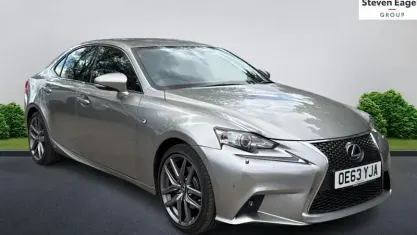 Used Lexus IS300h Sport Line 223 HP (164 kW) 2013 Silver Sedan