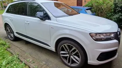 Used Audi Q7 S-Line 272 HP (200 kW) 2018 White SUV