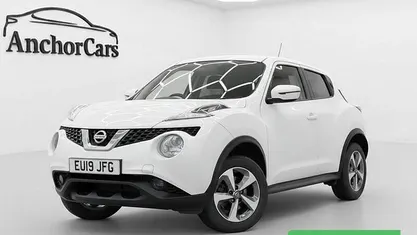 Used Nissan Juke Acenta 113 HP (83 kW) 2019 White SUV
