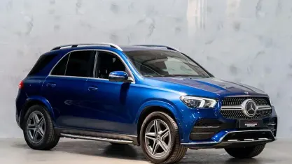 Used Mercedes GLE350 AMG line 272 HP (200 kW) 2019 Blue SUV