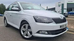 White Used 2015 Skoda Fabia SE L Estate | £9,495 (Fair price)