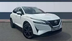 White Used 2022 Nissan Qashqai Tekna SUV | £19,432 (Fair price)