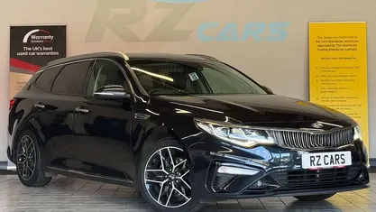 Used Kia Optima 136 HP (100 kW) 2019 Blue Estate