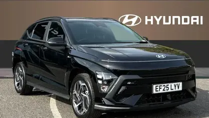 Begagnad Hyundai Kona N Line 129 HK (94 kW) 2025 Svart SUV
