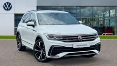 Pure white Used 2022 VW Tiguan R-line SUV | £28,163 (Fair price)