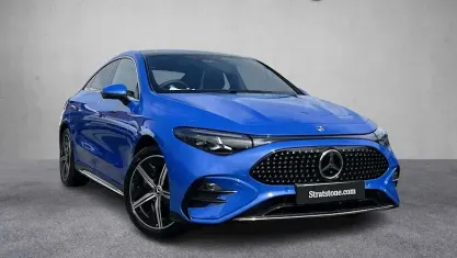 Used Mercedes CLA 250+ AMG line 200 kW (272 HP) 2025 Blue Sedan
