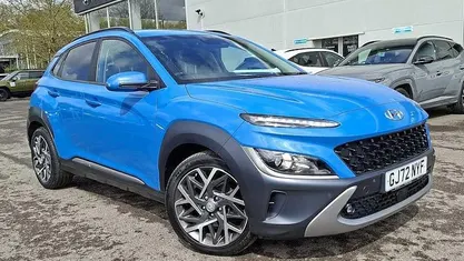 Used Hyundai Kona Premium 141 HP (103 kW) 2022 Blue SUV