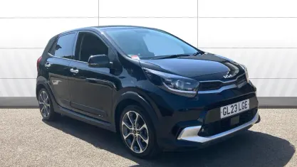 Used Kia Picanto X-Line 67 HP (49 kW) 2023 Black Hatchback