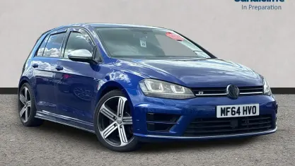 Begagnad VW Golf VII R 300 HK (220 kW) 2017 Blå Halvkombi