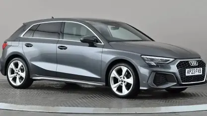 Used Audi A3 Sportback S-Line 150 HP (110 kW) 2023 Grey Hatchback