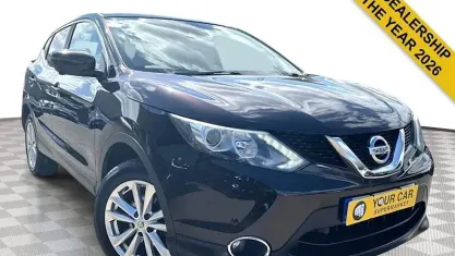Used Nissan Qashqai N-Connecta 110 HP (80 kW) 2016 Black SUV