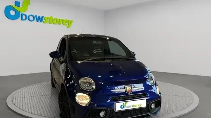 Used Abarth 595 147 HP (108 kW) 2018 Blue Hatchback