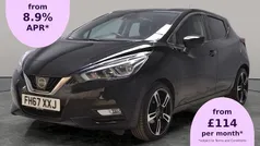 Black Used 2018 Nissan Micra Tekna Hatchback | £7,811 (Good price)