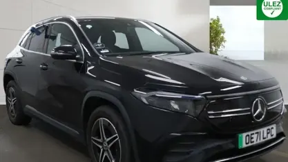 Käytetty Mercedes EQA250 AMG line 139 kW (190 HP) 2022 Musta Katumaasturi