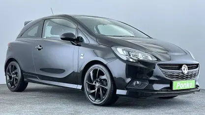 Used Vauxhall Corsa Edition 75 HP (55 kW) 2018 Black Hatchback