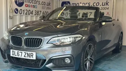 Used BMW 218 M Sport 136 HP (100 kW) 2017 Grey Cabriolet