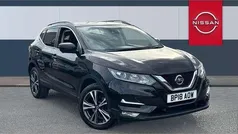 Black Used 2018 Nissan Qashqai N-Connecta SUV | £9,807 (Fair price)