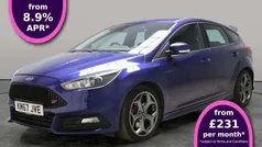 Blue Used 2017 Ford Focus ST Hatchback | £13,268 (Fair price)