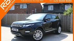 Black Used 2013 Land Rover Range Rover evoque Prestige Hatchback | £9,495 (Fair price)