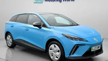 Used MG MG4 EV Trophy 150 kW (204 HP) 2023 Blue Hatchback