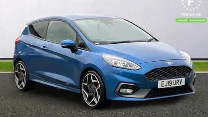 Blue Used 2019 Ford Fiesta ST-Line Hatchback | £14,199 (Fair price)