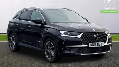 Used DS Automobiles DS7 Crossback Prestige 180 HP (132 kW) 2019 Black SUV