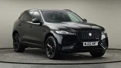 Exterior paint santorini black Used 2022 Jaguar F-Pace R-Dynamic SUV | £32,300 (Fair price)