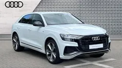 White Used 2022 Audi Q8 Black Edition SUV | £48,645 (Fair price)