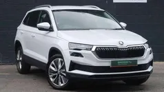 Moon white metallic Used 2024 Skoda Karoq SE L SUV | £24,495 (Good price)