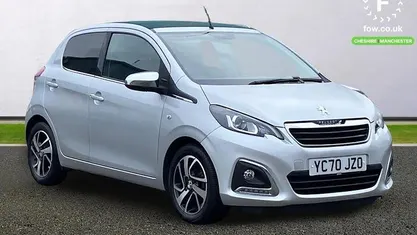 Used Peugeot 108 Collection 72 HP (52 kW) 2020 Silver Hatchback