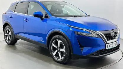 Used Nissan Qashqai N-Connecta 190 HP (139 kW) 2022 Blue SUV