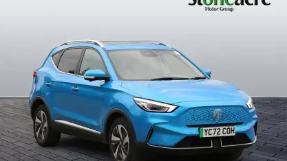 Used MG ZS Trophy Connect 114 kW (156 HP) 2022 Blue SUV