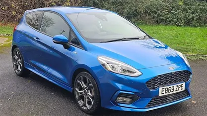 Used Ford Fiesta ST-Line X 125 HP (91 kW) 2019 Blue Hatchback