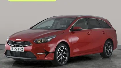 Used Kia Ceed Sportswagon 160 HP (117 kW) 2021 Red Estate