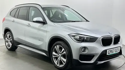 Used BMW X1 Sport Line 190 HP (139 kW) 2018 Silver SUV