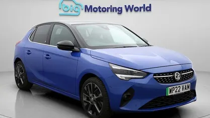 Used Vauxhall Corsa-e Elite 100 kW (136 HP) 2022 Blue Hatchback