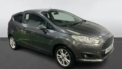 Used Ford Fiesta Zetec 101 HP (74 kW) 2016 Grey Hatchback