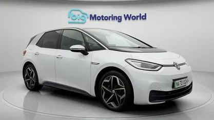 White Used 2020 VW ID.3 Pro Hatchback | £14,400 (Fair price)