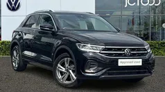 Black Used 2022 VW T-Roc R-line SUV | £22,450 (Fair price)