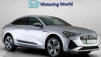 Silver Used 2021 Audi e-tron Sportback S-Line SUV | £20,100 (Fair price)