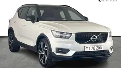 Crystal white Used 2020 Volvo XC40 R-Design Pro SUV | £21,450 (Fair price)
